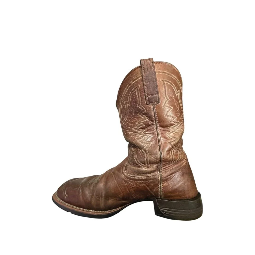 Ariat Men's Hybrid Ranchwork Western Boots Style 10042394 Size 12 D Distressed